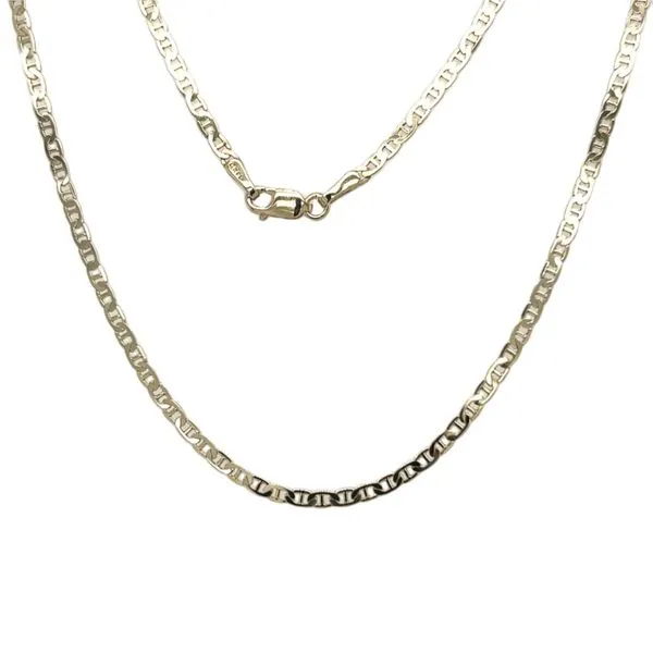 14K Yellow Gold 2.1 mm Flat Anchor Chain - 16 inches Paul Bensel Jewelers Yuma, AZ