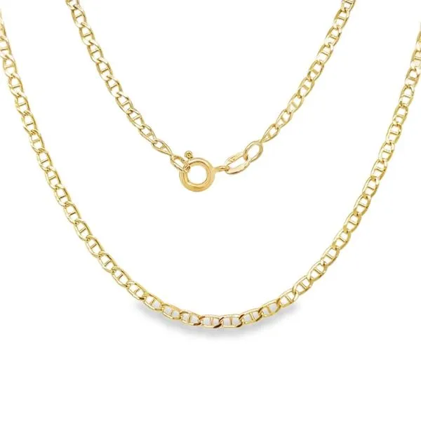 14K Yellow Gold 2.25 mm Anchor Chain - 18 inches Paul Bensel Jewelers Yuma, AZ