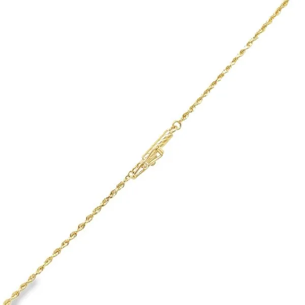 14K Yellow Gold 1.3 mm Diamond Cut Rope Chain - 24 inches Image 2 Paul Bensel Jewelers Yuma, AZ