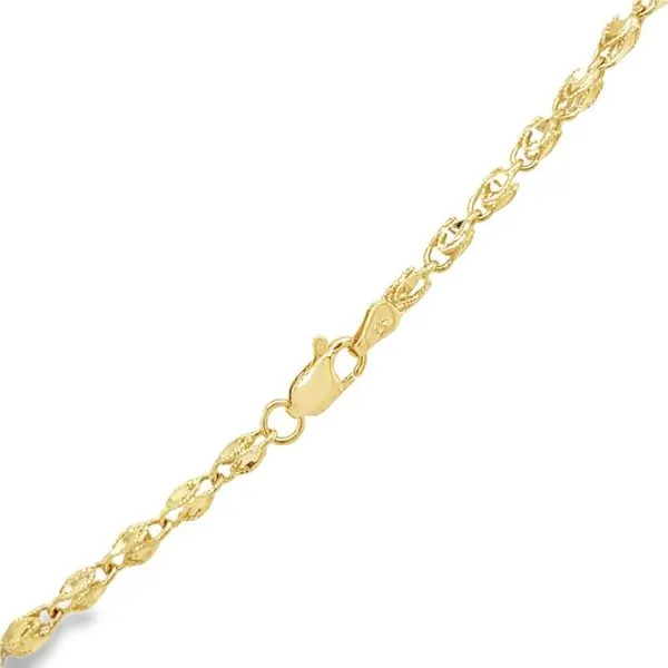 14K Yellow Gold 3 mm Turkish Link Chain - 18 inches Image 2 Paul Bensel Jewelers Yuma, AZ