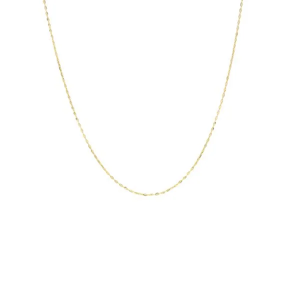 14K Yellow Gold 1.1 mm Diamond Cut Mariner Chain - 22 inches Paul Bensel Jewelers Yuma, AZ