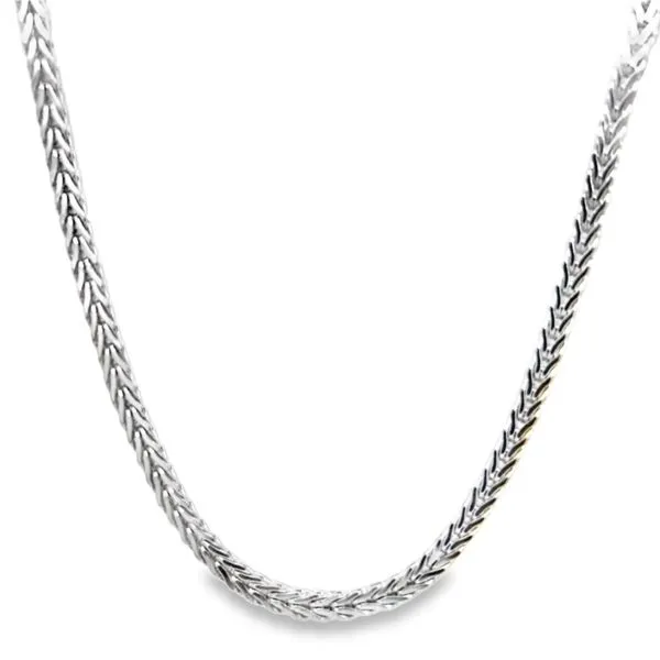 Sterling Silver 3.6 mm Foxtail Style Chain - 24 inches Paul Bensel Jewelers Yuma, AZ