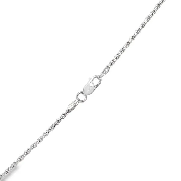 Sterling Silver 1.8 mm Diamond Cut Rope Chain - 20 inches Image 2 Paul Bensel Jewelers Yuma, AZ
