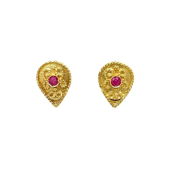 Estate Colored Stone Earring Paul Bensel Jewelers Yuma, AZ