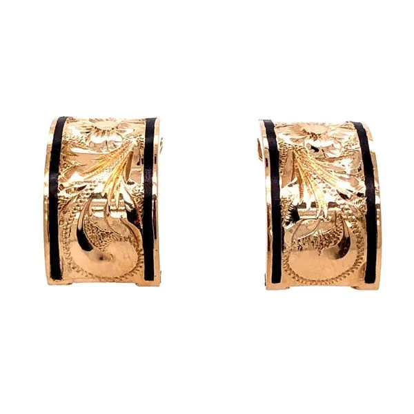 Estate Gold Earrings Image 2 Paul Bensel Jewelers Yuma, AZ