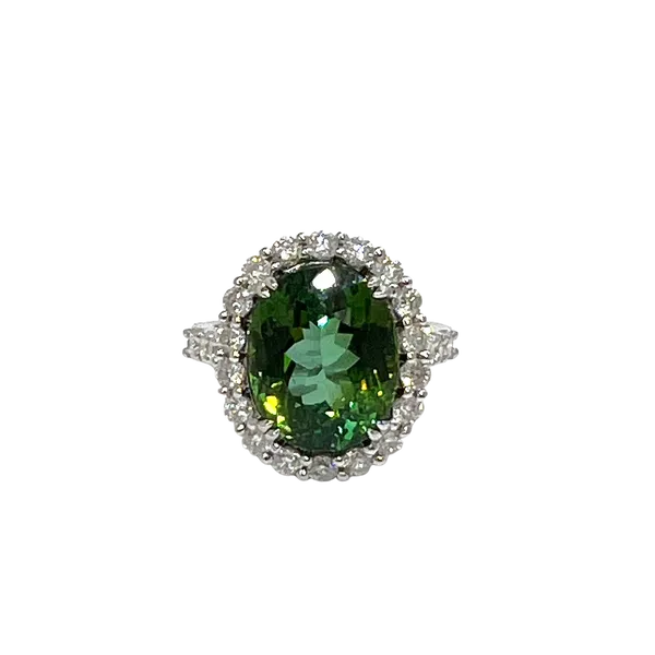 18K White Gold Ring Peran & Scannell Jewelers Houston, TX