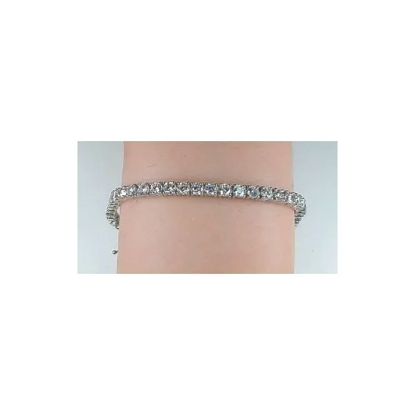 Diamond Bracelet Image 2 Peran & Scannell Jewelers Houston, TX