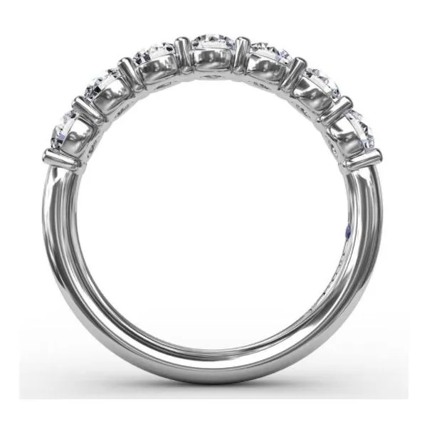 Diamond Wedding Band Image 2 Perry's Emporium Wilmington, NC