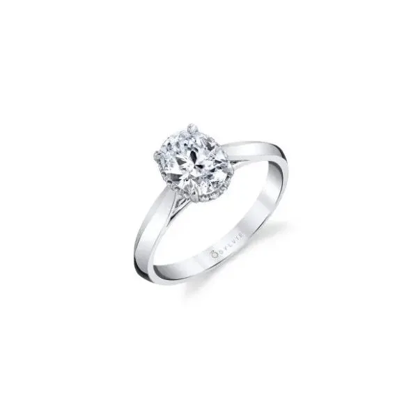 Semi-mount Engagement Ring Perry's Emporium Wilmington, NC