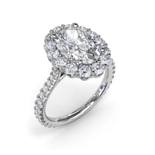Semi-mount Engagement Ring Perry's Emporium Wilmington, NC