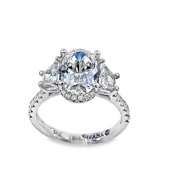 Semi-mount Engagement Ring Perry's Emporium Wilmington, NC