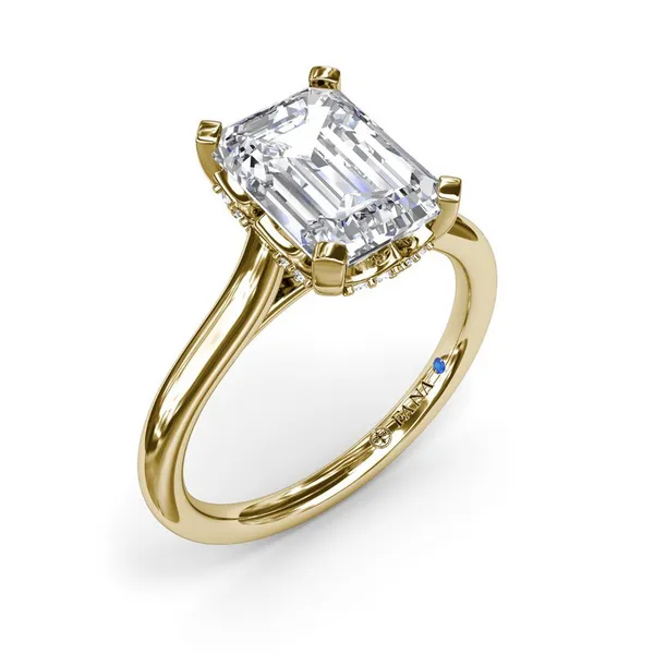 Semi-mount Engagement Ring Perry's Emporium Wilmington, NC