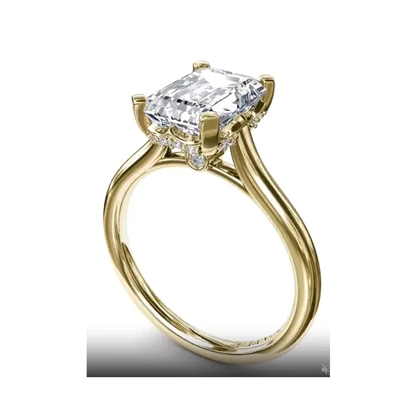 Semi-mount Engagement Ring Perry's Emporium Wilmington, NC