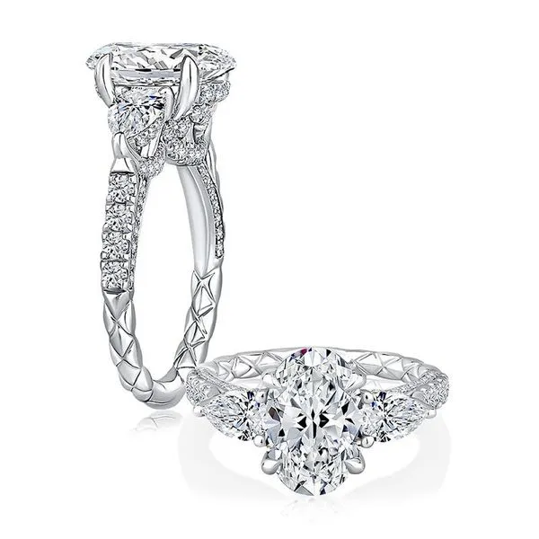 Semi-mount Engagement Ring Perry's Emporium Wilmington, NC