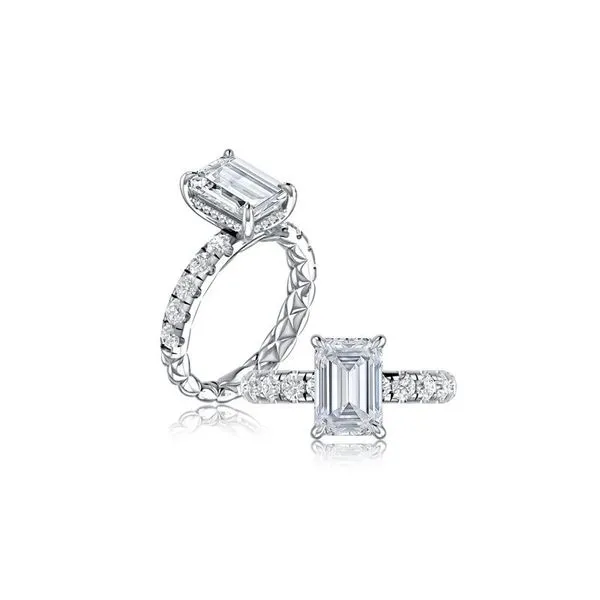 Semi-mount Engagement Ring Perry's Emporium Wilmington, NC