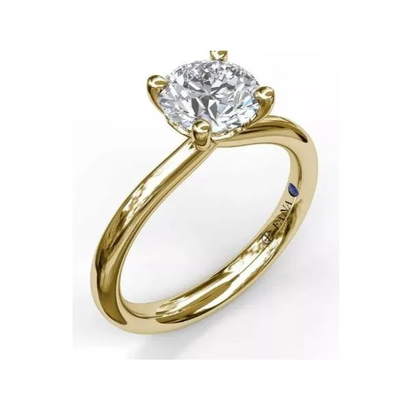 Semi-mount Engagement Ring Perry's Emporium Wilmington, NC