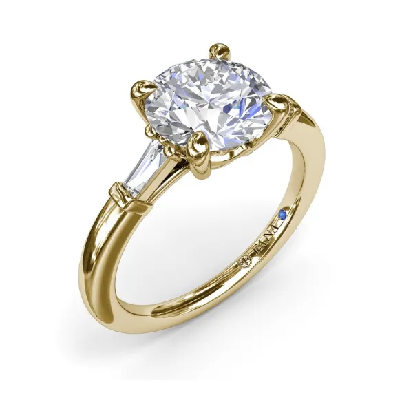 Semi-mount Engagement Ring Perry's Emporium Wilmington, NC