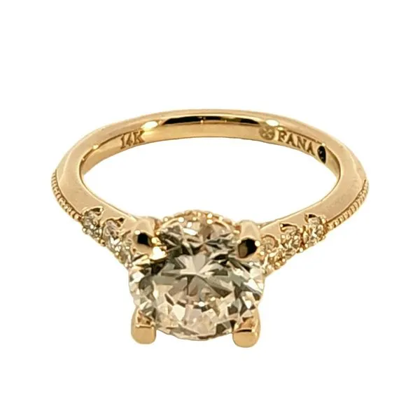 Semi-mount Engagement Ring Perry's Emporium Wilmington, NC