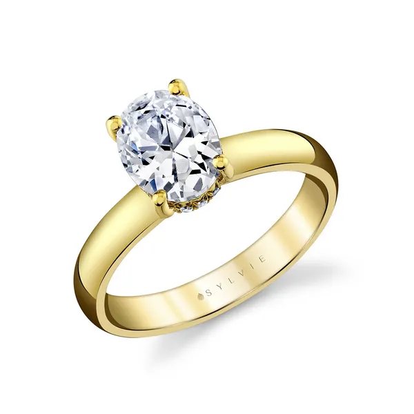 Semi-mount Engagement Ring Perry's Emporium Wilmington, NC