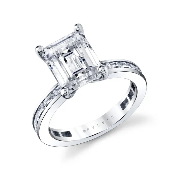 Semi-mount Engagement Ring Perry's Emporium Wilmington, NC