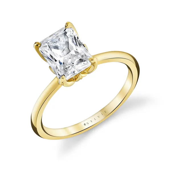 Semi-mount Engagement Ring Perry's Emporium Wilmington, NC