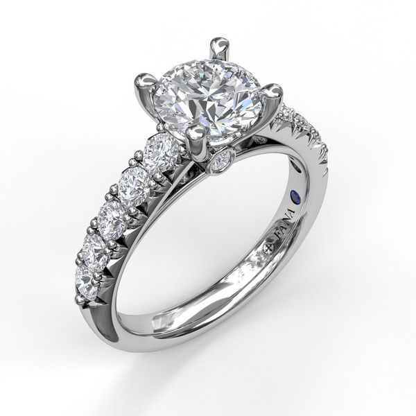 Semi-mount Engagement Ring Perry's Emporium Wilmington, NC