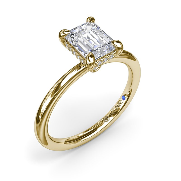 Semi-mount Engagement Ring Perry's Emporium Wilmington, NC