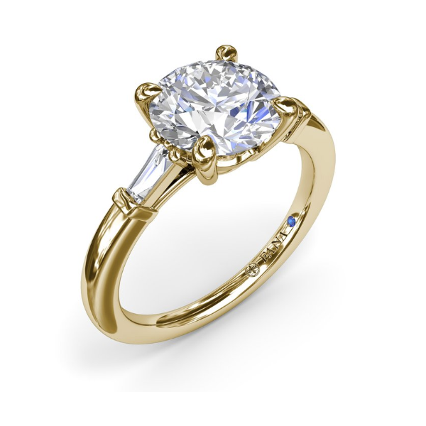 Semi-mount Engagement Ring Perry's Emporium Wilmington, NC