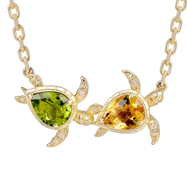 Gemstone Necklace Perry's Emporium Wilmington, NC