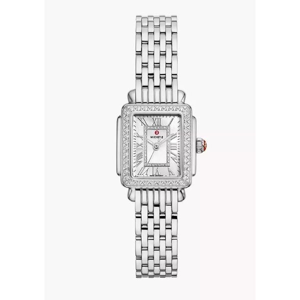 Deco Madison Mini Diamond Stainless Steel Watch Perry's Emporium Wilmington, NC