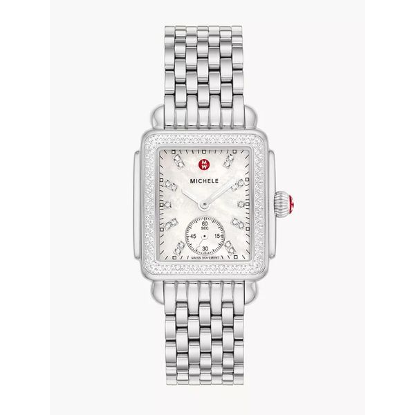 Deco Mid Diamond Stainless Steel Watch Perry's Emporium Wilmington, NC