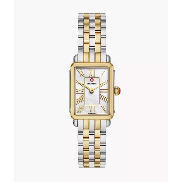 Deco Park Two-Tone 18K Gold-Plated Watch Perry's Emporium Wilmington, NC