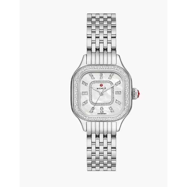 Meggie Diamond Stainless Steel Watch Perry's Emporium Wilmington, NC