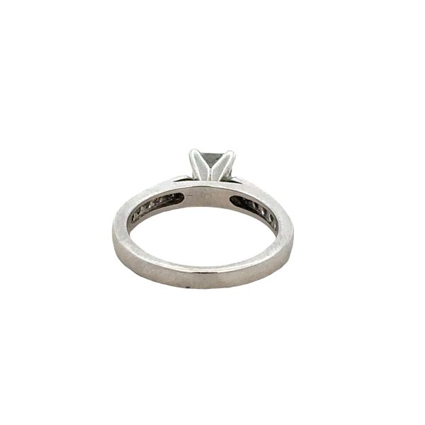 Platinum Princess-Cut Diamond Engagement Ring – Size 6.25 Image 3 Perry's Diamonds & Estate Jewelry Charlotte, NC