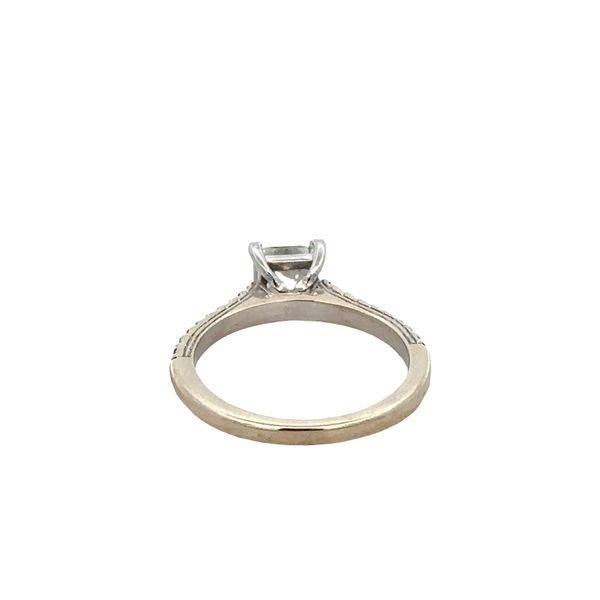 18k White Gold Princess-Cut Diamond Engagement Ring – Size 5.5 Image 3 Perry's Diamonds & Estate Jewelry Charlotte, NC