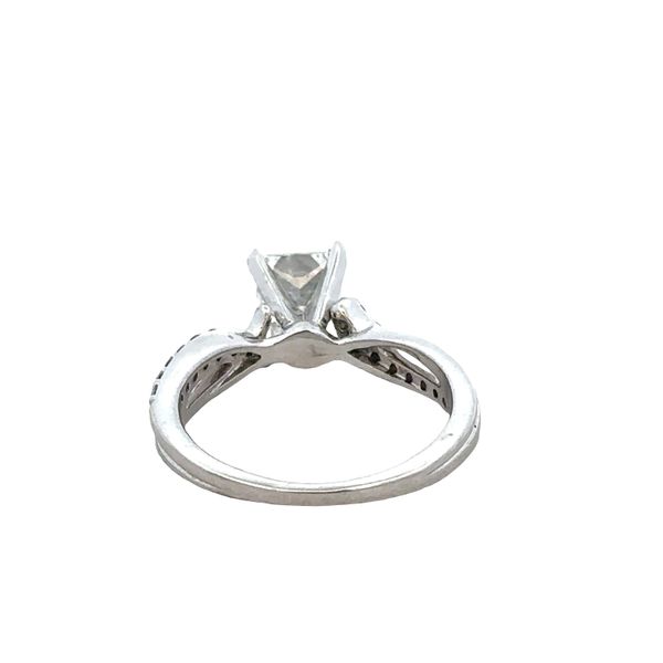 14k White Gold Princess-Cut Diamond Engagement Ring – Size 5.5 Image 3 Perry's Diamonds & Estate Jewelry Charlotte, NC
