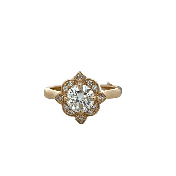 Vintage Inspired 14k Yellow Gold 1.12ct Diamond Engagement Ring – Size 6 Perry's Diamonds & Estate Jewelry Charlotte, NC