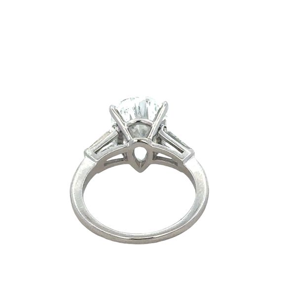 Platinum Pear-Shaped Diamond Engagement Ring – GIA Certified, Size 7.5 Image 3 Perry's Diamonds & Estate Jewelry Charlotte, NC