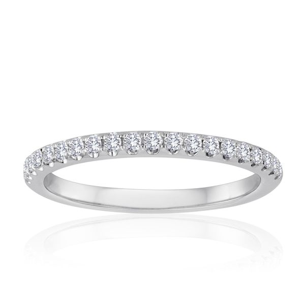 Diamond Wedding Band in White Gold Perry's Diamonds & Estate Jewelry Charlotte, NC