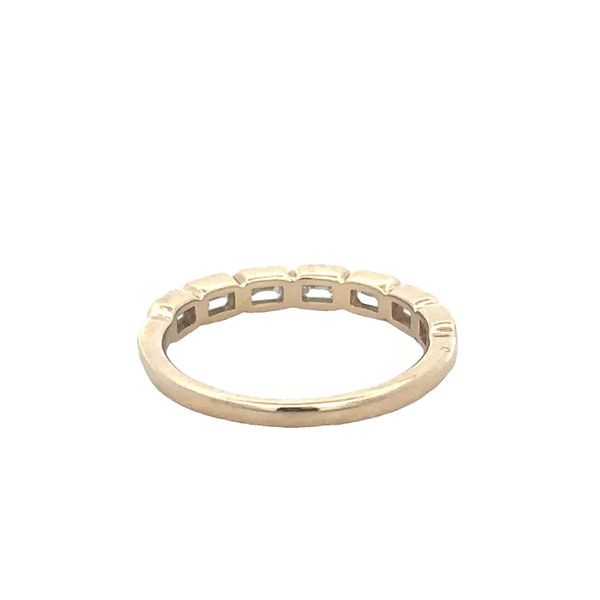Emerald Cut Diamond Band in Yellow Gold Image 3 Perry's Diamonds & Estate Jewelry Charlotte, NC