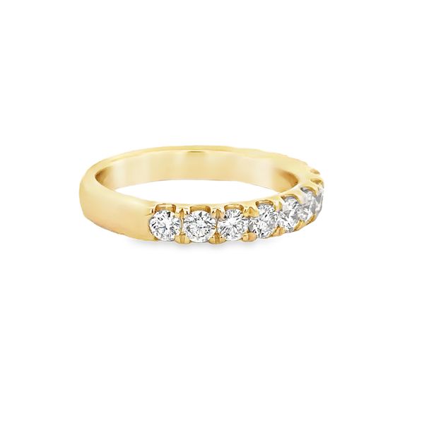 1.0 CTW Diamond Band in Yellow Gold Image 2 Perry's Diamonds & Estate Jewelry Charlotte, NC