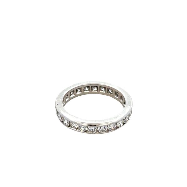 Platinum Diamond Eternity Band Image 2 Perry's Diamonds & Estate Jewelry Charlotte, NC