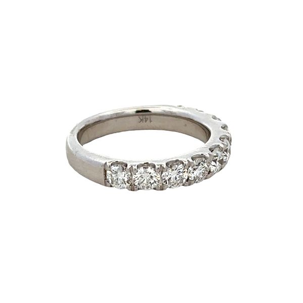 14k White Gold 1.60 Carat Diamond Wedding Band – Size 6.5 Image 2 Perry's Diamonds & Estate Jewelry Charlotte, NC