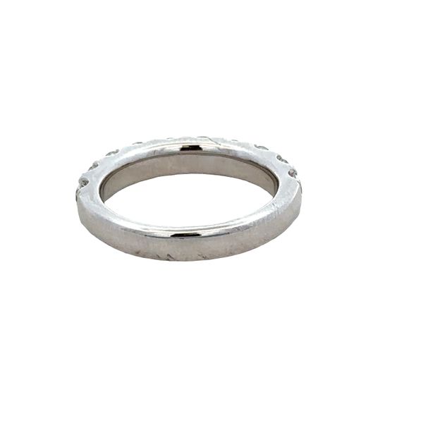 14k White Gold 1.60 Carat Diamond Wedding Band – Size 6.5 Image 3 Perry's Diamonds & Estate Jewelry Charlotte, NC