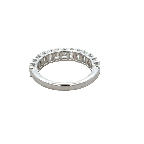 14k White Gold 2.00 Carat Emerald Cut Diamond Wedding Band – Size 6.5 Image 3 Perry's Diamonds & Estate Jewelry Charlotte, NC