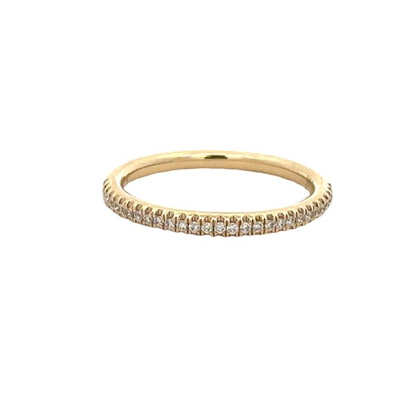 Diamond Wedding Band in Yellow Gold Perry's Diamonds & Estate Jewelry Charlotte, NC