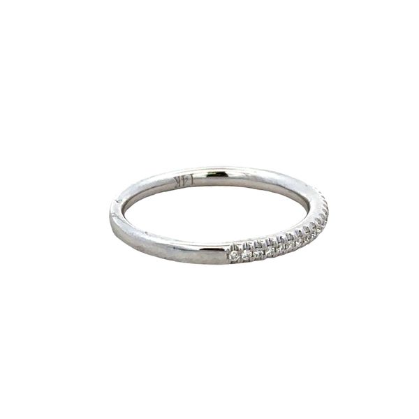 14k White Gold Diamond Band – Size 6.5 Image 2 Perry's Diamonds & Estate Jewelry Charlotte, NC