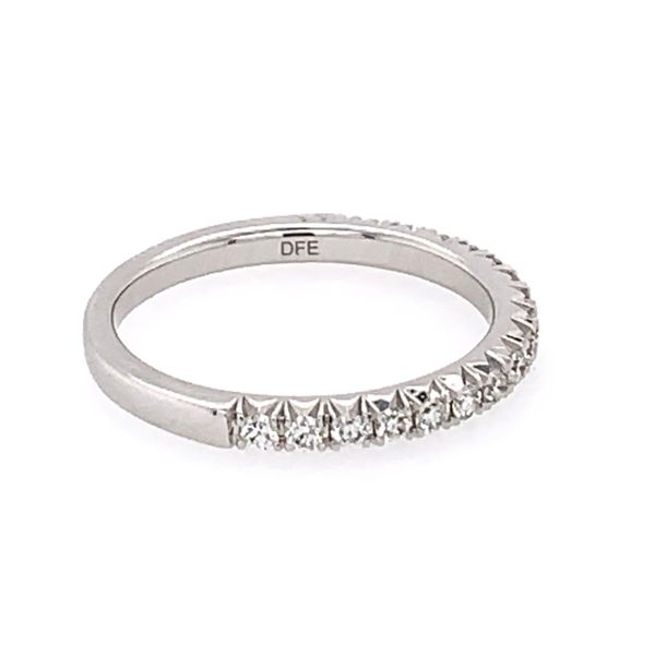 Diamond Wedding Band in White Gold Image 2 Perry's Diamonds & Estate Jewelry Charlotte, NC