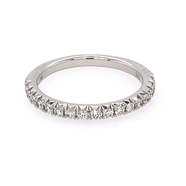 Diamond Wedding Band in White Gold Perry's Diamonds & Estate Jewelry Charlotte, NC