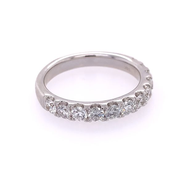 1.0 CTW Diamond Band in White Gold Image 2 Perry's Diamonds & Estate Jewelry Charlotte, NC